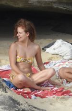 FRANCIS BERRY in Bikini at Bronte Beach 02/26/2021