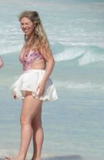 FRANKIE ESSEX in Swimsuit at a Beach in Tulum 02/01/2021