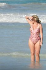 FRANKIE ESSEX in Swimsuit at a Beach in Tulum 02/01/2021