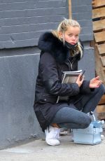 FRIDA AASEN Leaves Dogpound in New York 02/27/2021