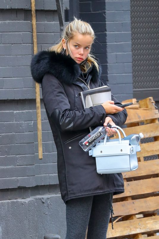 FRIDA AASEN Leaves Dogpound in New York 02/27/2021