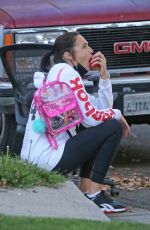 GAL GADOT Out and About in Studio City 02/02/2021