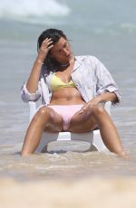 GEORGIA FOWLER in Bikini at a Photoshootn at Bondi Beach 02/01/2021