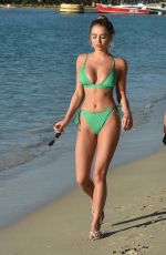 GEORGIA HARRISON in Bikini at a Beach in Dubai 02/10/2021