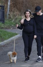 GEORGIA KOUSOULOU Out in Essex 02/24/20211