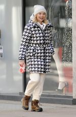 GEORGIA TOFFOLO Out with Her Dog in London 02/10/2021