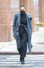 GEORGINA BURKE Out in New York 02/23/2021