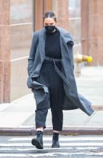 GEORGINA BURKE Out in New York 02/23/2021