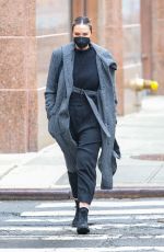 GEORGINA BURKE Out in New York 02/23/2021