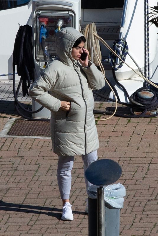 GEORGINA RODRIGUEZ Out in Turin 02/13/2021