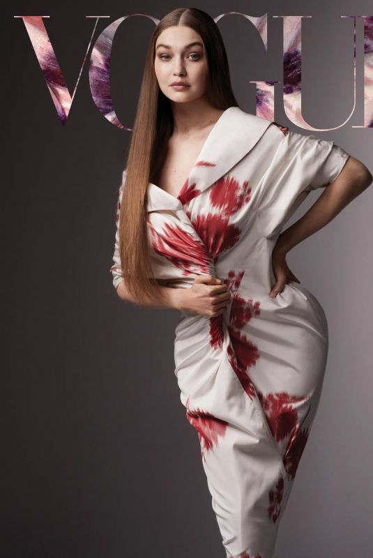 GIGI HADID for Vogue Magazine, March 2021