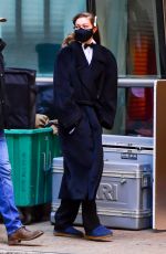 GIGI HADID Heading to a Ralph Lauren Photohoot in New York 01/31/2021