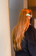 GIGI HADID Heading to a Ralph Lauren Photohoot in New York 01/31/2021