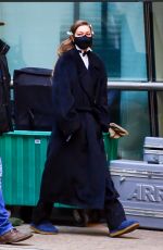 GIGI HADID Heading to a Ralph Lauren Photohoot in New York 01/31/2021
