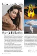 GIGI HADID in Vogue Magazine, March 2021