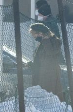 GILLIAN ANDERSON on the Set of White Bird: A Wonder Story in the Czech Republic 02/12/2021