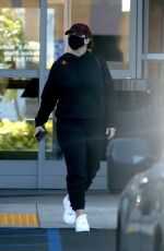 GINA CARANO Arrives at an Office in Los Angeles 02/16/2021