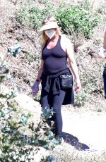 GOLDIE HAWN Out Hiking in Brentwood 02/17/2021