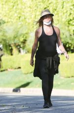 GOLDIE HAWN Out Hiking in Los Angeles 02/26/2021