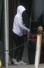 GWYNETH PALTROW Leaves Tracy Anderson Gym in Brentwood 01/31/2021