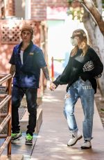 HAILEY and Justin BIEBER Out and About in Beverly Hills 02/01/2021