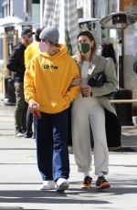 HAILEY and Justin BIEBER Out for Breakfast in Beverly Hills 02/20/2021