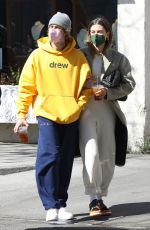 HAILEY and Justin BIEBER Out for Breakfast in Beverly Hills 02/20/2021