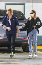 HAILEY and Justin BIEBER Out in Beverly Hills 02/01/2021