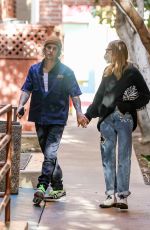 HAILEY and Justin BIEBER Out in Beverly Hills 02/01/2021