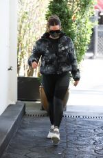 HAILEY BIEBER and ADDISON RAE at Croft Alley in Beverly Hills 02/05/2021