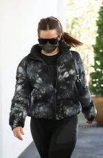 HAILEY BIEBER and ADDISON RAE at Croft Alley in Beverly Hills 02/05/2021