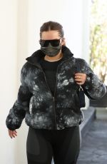 HAILEY BIEBER and ADDISON RAE at Croft Alley in Beverly Hills 02/05/2021