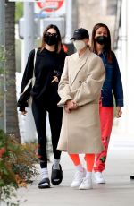 HAILEY BIEBER and KENDALL JENNER Out for Lunch in West Hollywood 02/01/2021