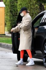 HAILEY BIEBER Arrives at Morning Workout Session in West Hollywood 02/01/2021