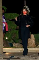 HAILEY BIEBER at Nobu in Malibu 02/25/2021