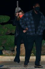 HAILEY BIEBER at Nobu in Malibu 02/25/2021