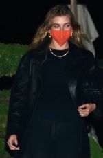 HAILEY BIEBER at Nobu in Malibu 02/25/2021