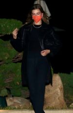 HAILEY BIEBER at Nobu in Malibu 02/25/2021