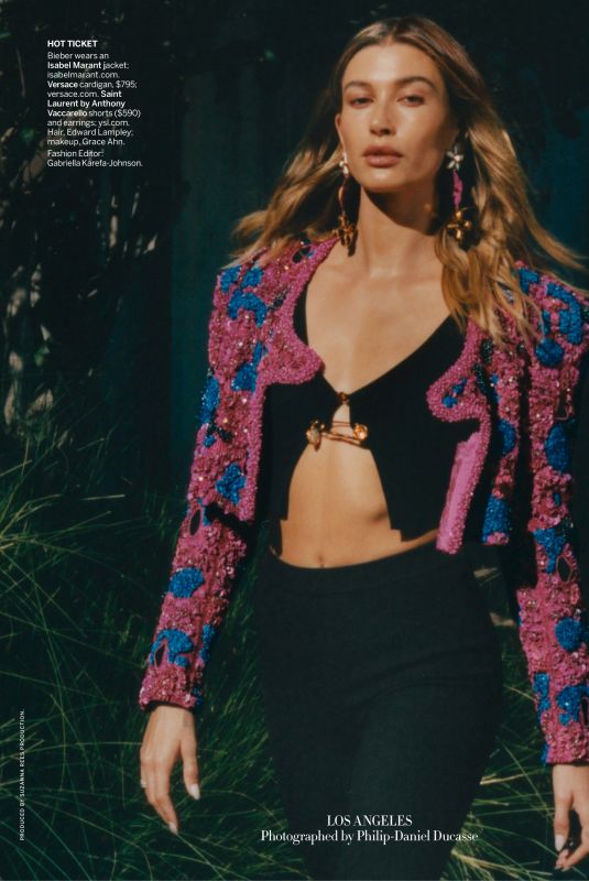 HAILEY BIEBER in Vogue Magazine, March 2021