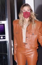 HAILEY BIEBER Leaves Her Apartment in New York 02/21/2021