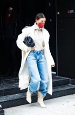 HAILEY BIEBER Leaves Her Apartment in New York 02/22/2021