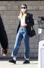 HAILEY BIEBER Out in Beverly Hills 02/03/2021