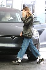 HAILEY BIEBER Out in Beverly Hills 02/03/2021
