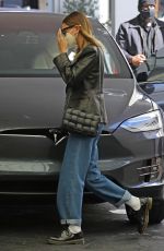 HAILEY BIEBER Out in Beverly Hills 02/03/2021