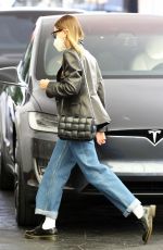 HAILEY BIEBER Out in Beverly Hills 02/03/2021