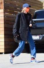 HAILEY BIEBERT Out and About in Santa Monica 02/25/2021
