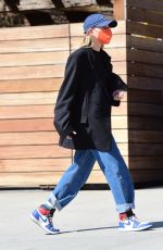HAILEY BIEBERT Out and About in Santa Monica 02/25/2021