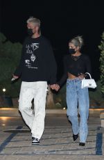 HAYLEE HARRISON at Nobu in Malibu 02/04/2021