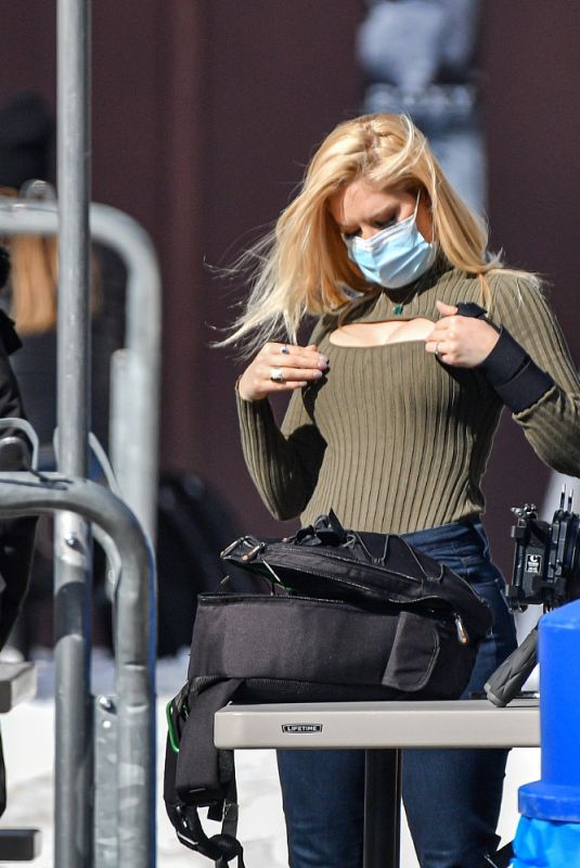 HEIDI MONTAG on the Set of The Hills: New Beginnings in Lake Tahoe 02/11/2021