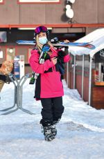 HEIDI MONTAG Out Skiing in Lake Tahoe 02/11/2021